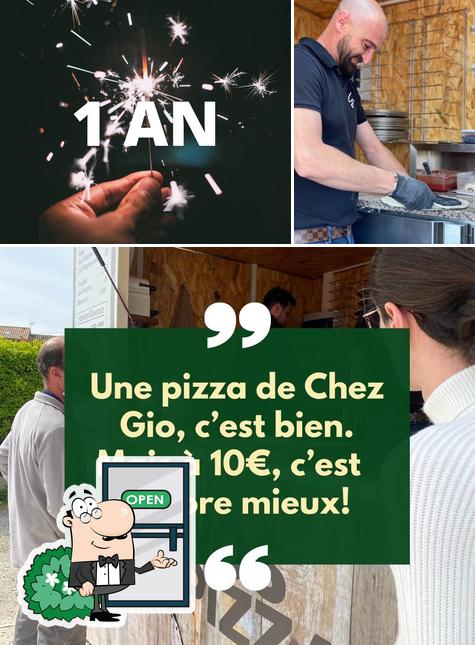 L'extérieur de Chez Gio pizza