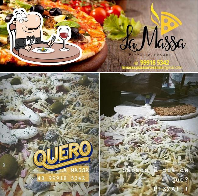 Platos en La Massa - Pizzas Artesanais Araranguá SC