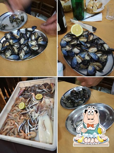 Prenez des fruits de mer à Pizza & Sapori - ó ppiú