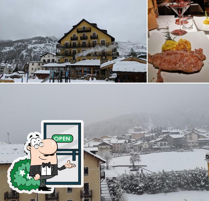 Parmi les diverses choses de la extérieur et la vin, une personne peut trouver sur Hotel Sant'Orso - Mountain Lodge & Spa