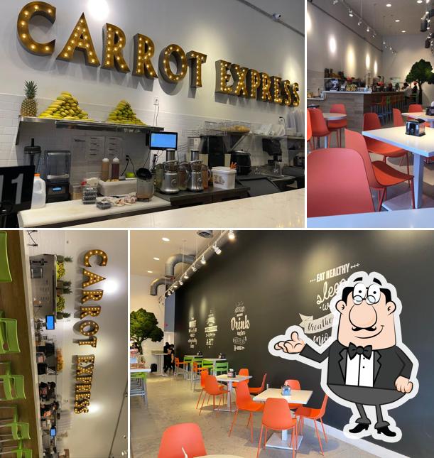 Carrot Express, 259 Miracle Mile in Coral Gables Restaurant menu and