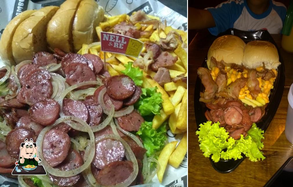 Platos en Nell e Re lanches e pizzas