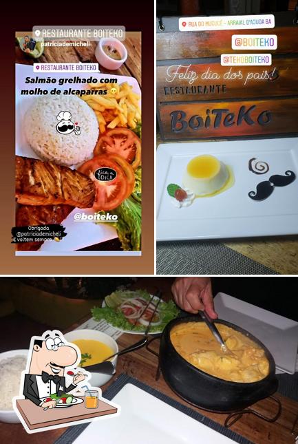 Platos en Restaurante Boiteko