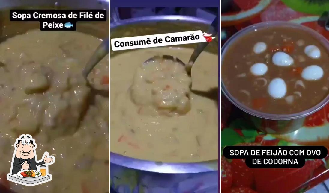 Еда в "Soparia do J - Sopas Gourmet"