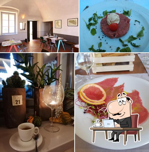 Gli interni di Cave di Moleto ristorante