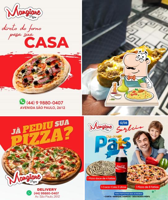 Comida em Mangiare Pizzaria