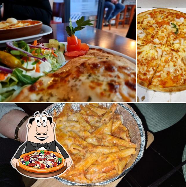 Get pizza at Pizzeria Mittelmeer