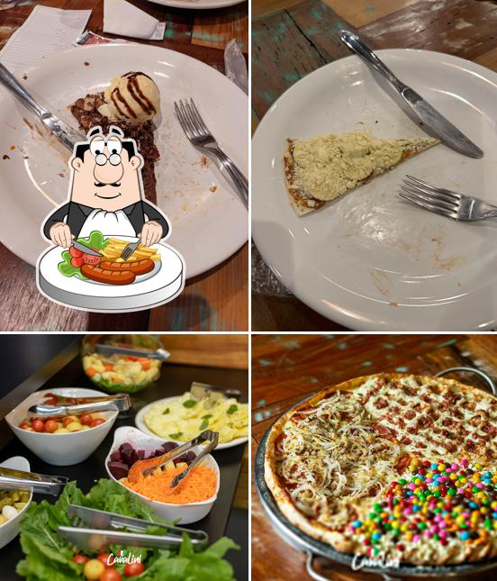 Comida em Cavalini Pizzaria e Petiscaria