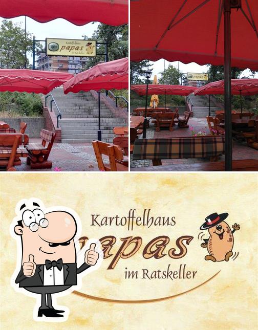 Здесь можно посмотреть фотографию ресторана "Kartoffelhaus papas im Ratskeller - Neu Wulmstorf"