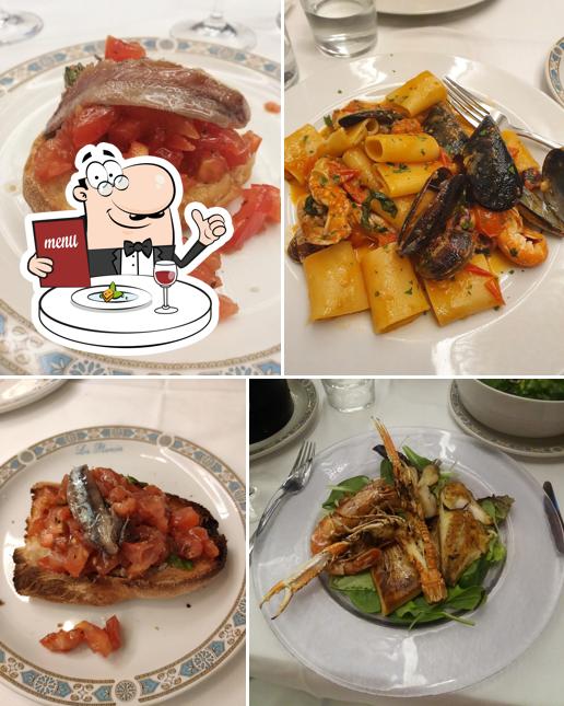 Cibo al Ristorante La Plancia