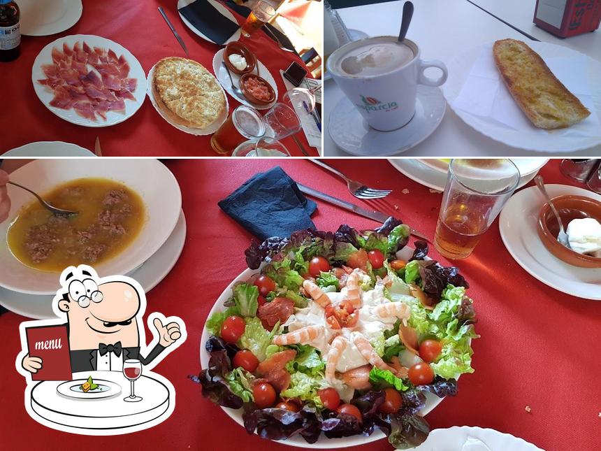 Еда в "Restaurante El Novillo"