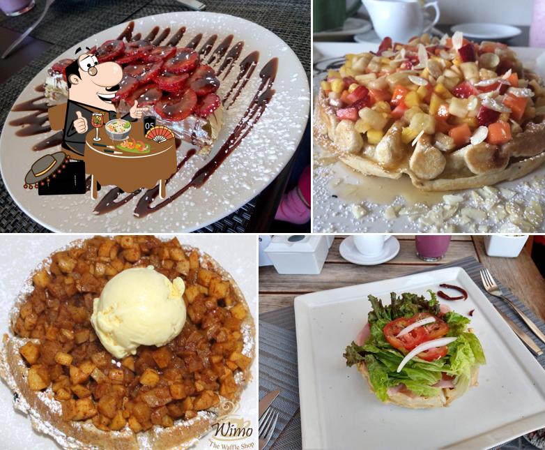 Meals at Wimo The Waffle Shop