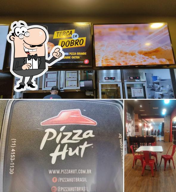 Sente em uma das mesas no Pizza Hut PH FCD Shopping Praia da Costa: Pizzaria, Sobremesas, Bebidas