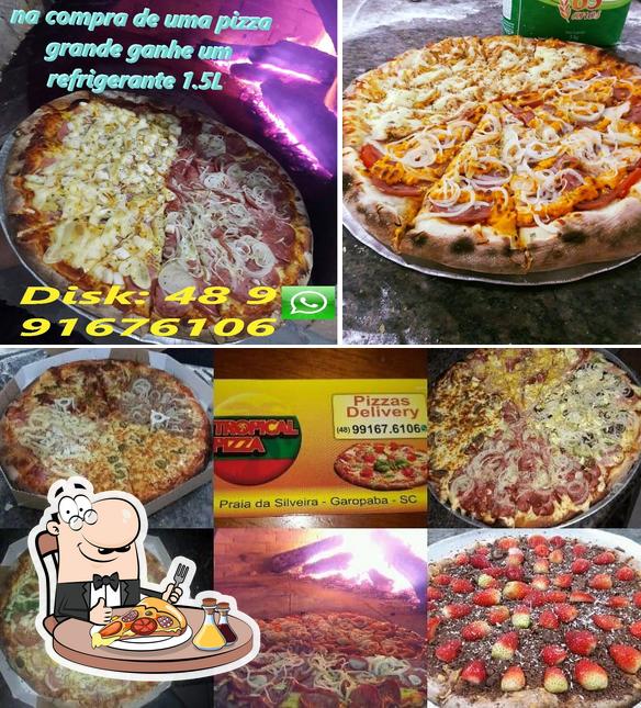 Consiga pizza no TropicalPizza