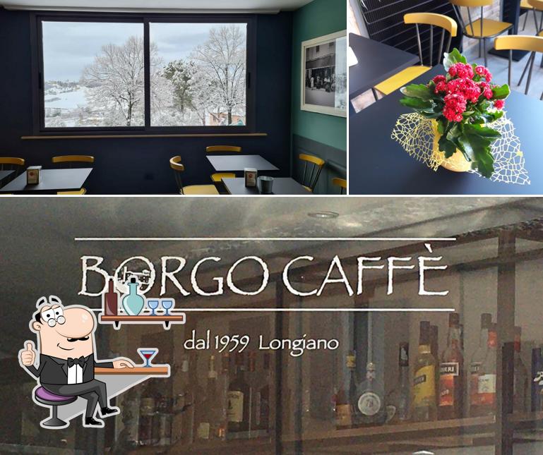 Gli interni di Borgo Caffè dal 1959