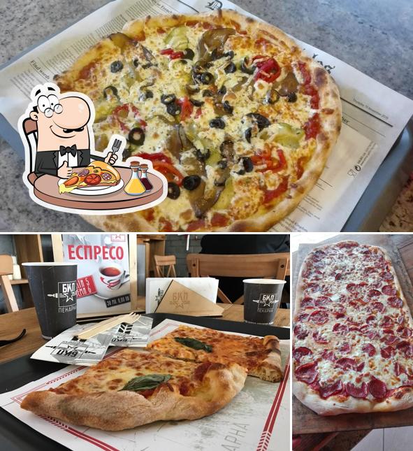 Try out pizza at BKP Bakery