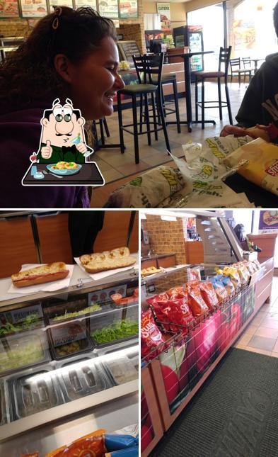 The image of Subway’s food and interior