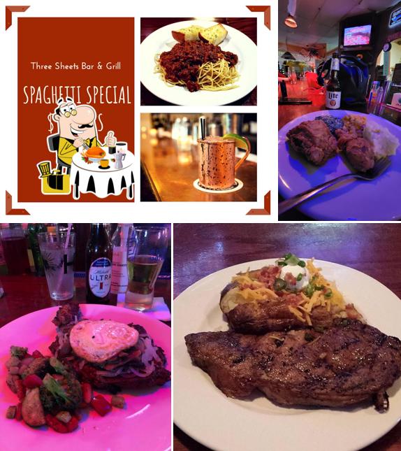 Meals at Three Sheets Bar & Grill