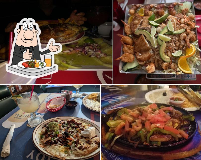 Еда в "Roca del Mar Mexican And Seafood Restaurant"