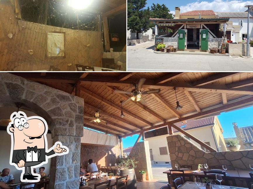 Guarda la foto che raffigura la interni e esterno di Konoba Divlja maslina