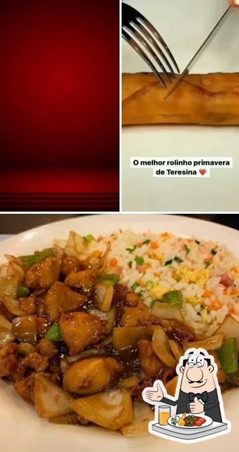 Comida em Long china