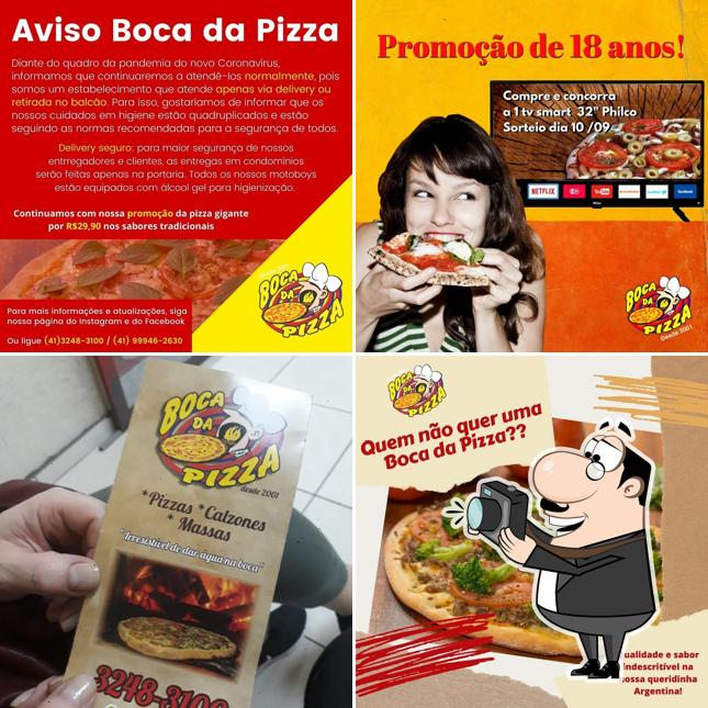 Here's a pic of Boca da Pizza. Pizzaria e Hamburgueria