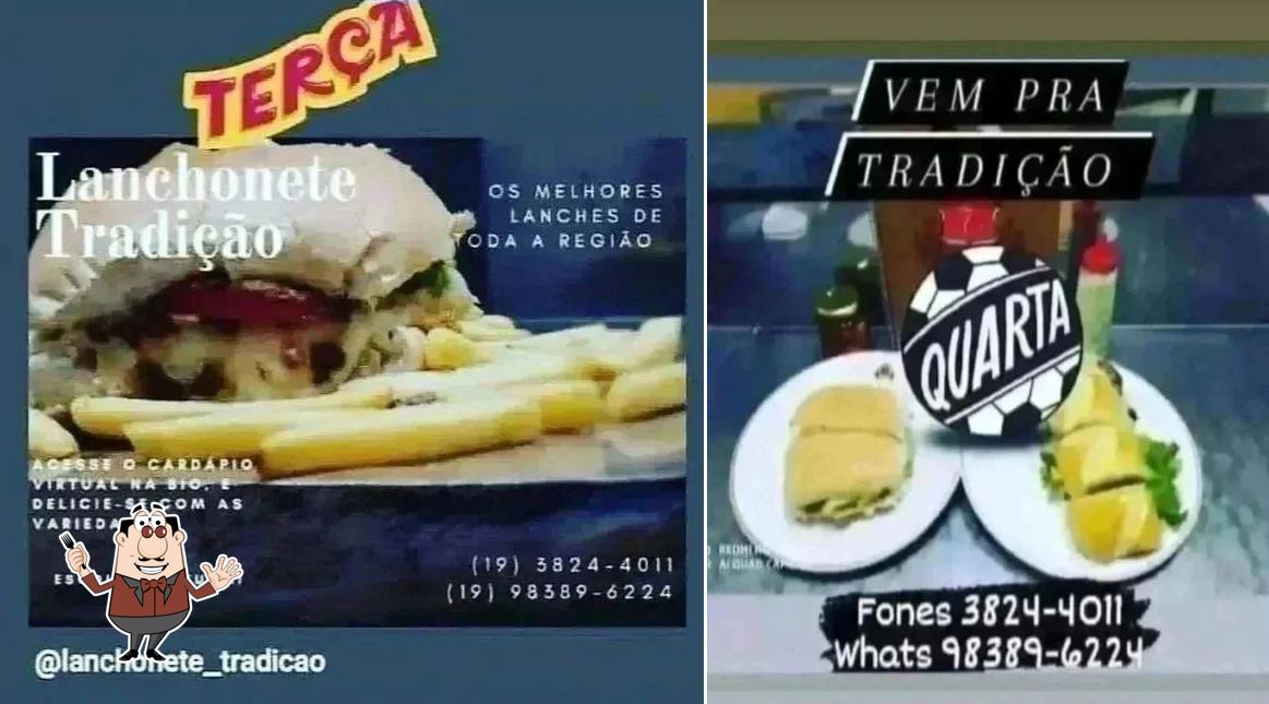 Comida em Lanchonete Tradição