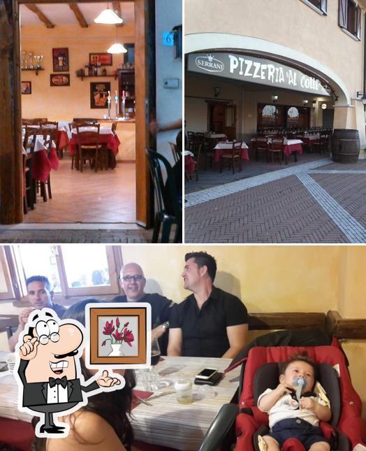 Dai un'occhiata agli interni di AL COLLE pizzeria bruschetteria fritti