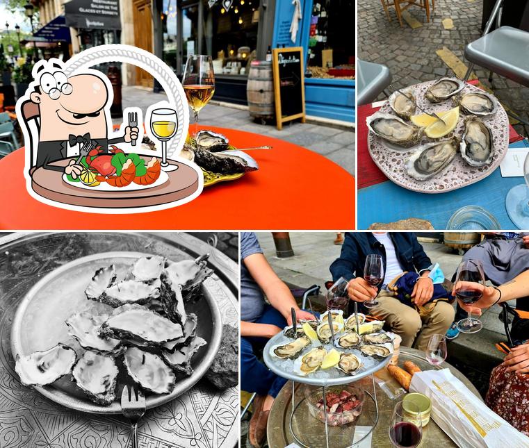 Essayez des fruits de mer à L'Etiquette - Cave/bar à vins (vins bio, nature & dégustation)