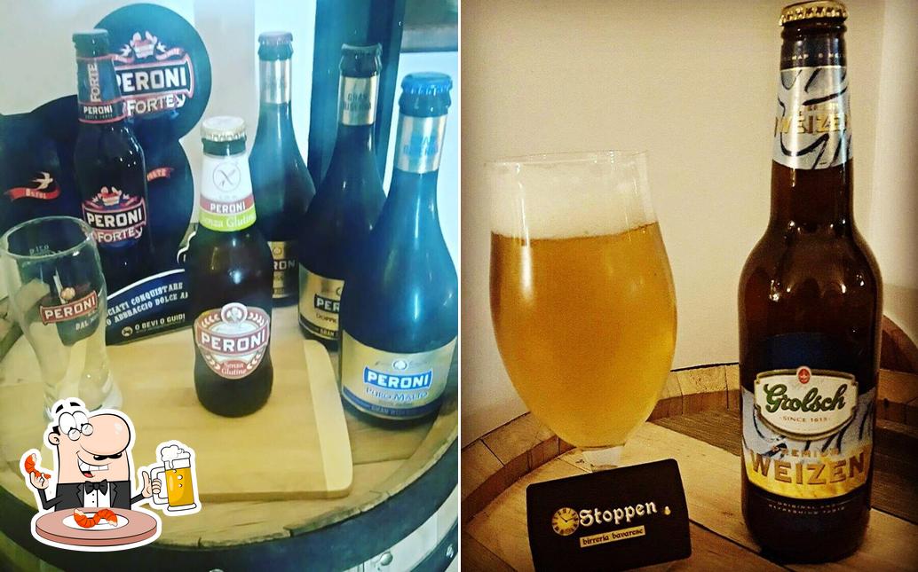 Vous pouvez prendre un verre de bière blonde ou brune