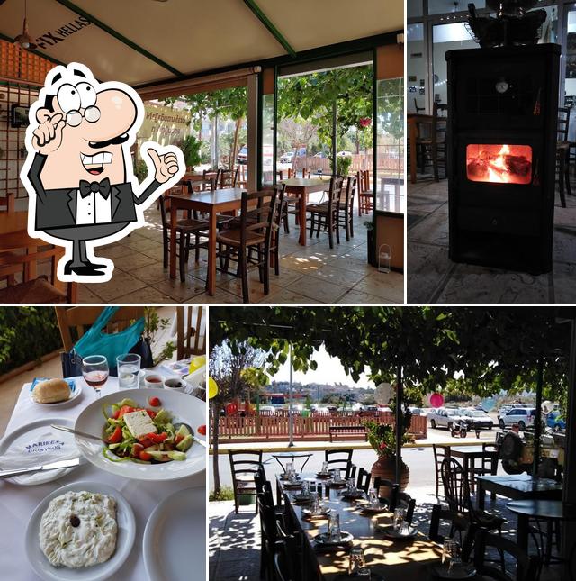 Check out how "Lazaros" meze restaurant looks inside