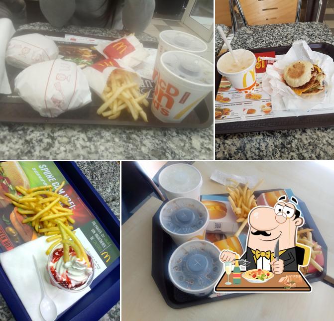 Plats à McDonaldʼs