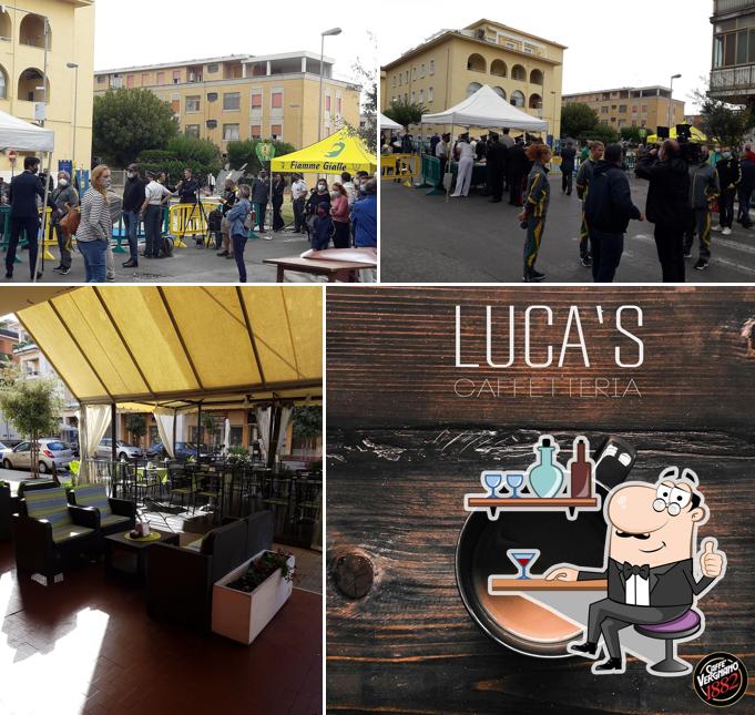 La foto della interni e esterno di Luca's Caffetteria