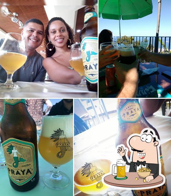 Peça uma tulipa de cerveja leve ou escura