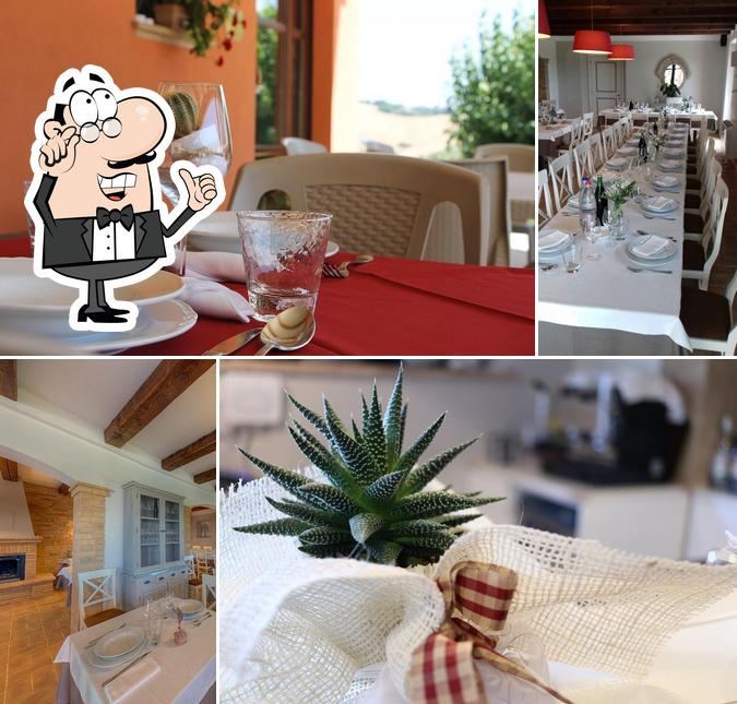 Gli interni di Casale San Filippo Agriturismo - Ristorante