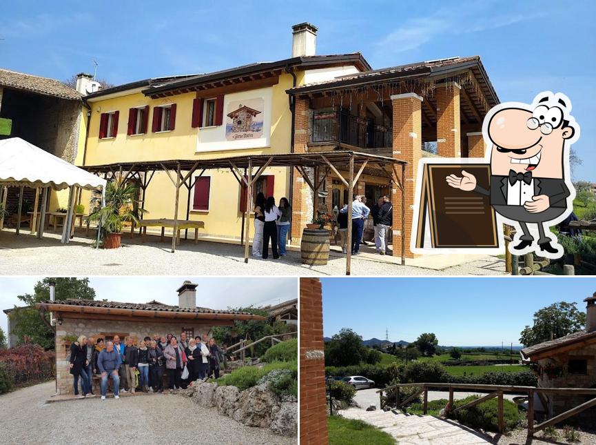 Puoi goderti l'aria fresca da seduto all'esterno di Agriturismo Forno Antico