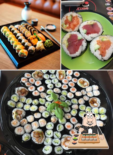 Les sushis sont un repas populaires provenant du Japon