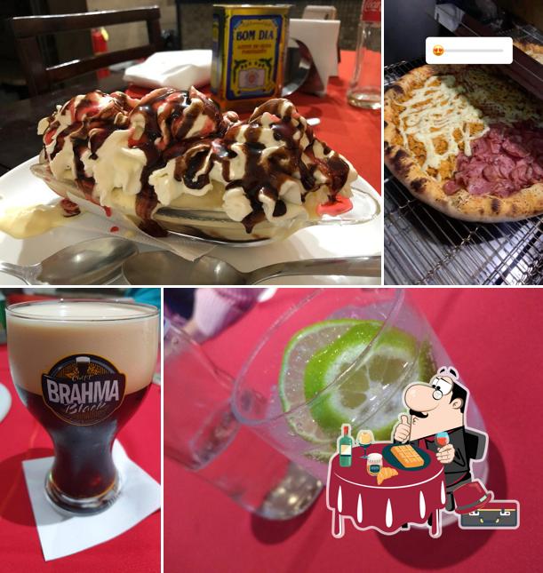 Waffles em Pizzaria Giradino