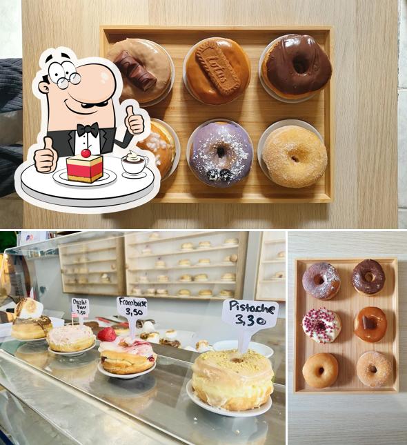 la Donutserie propose une éventail de plats sucrés