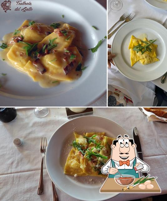 Ravioli al Trattoria Del Gallo