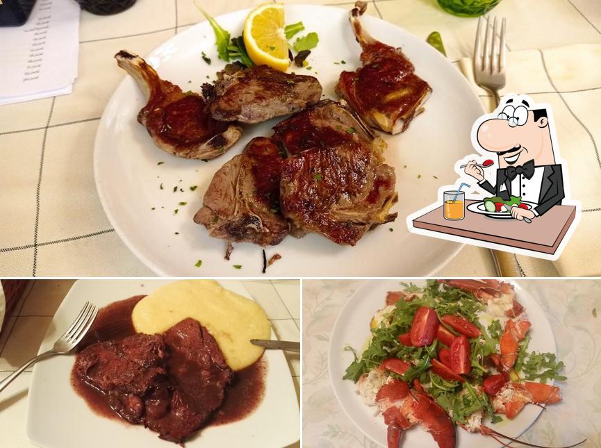 Cibo al Trattoria Isola Anita