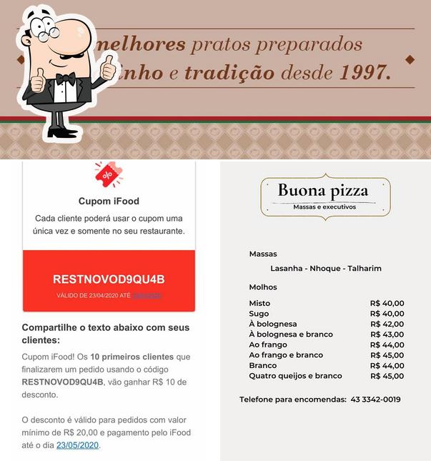 Look at the image of Buona Pizza - Muffato Duque