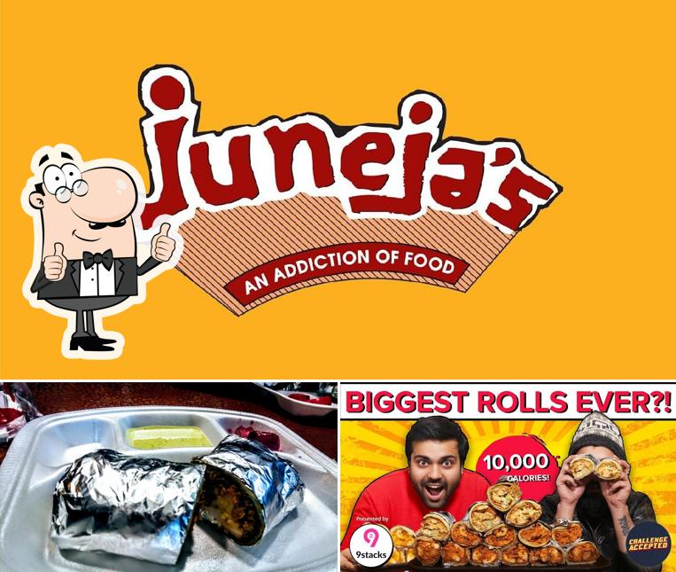 Here's a picture of Juneja's Fast Food