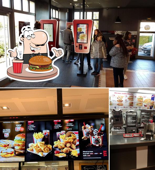 Prueba una hamburguesa en KFC Bonneuil