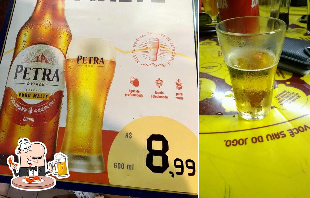 Peça uma tulipa de cerveja leve ou escura