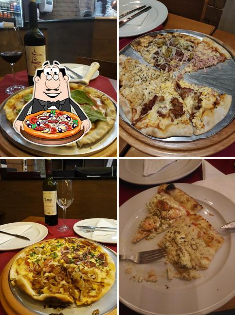 Experimente pizza no Bulhões Pizzaria