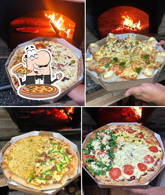 No Cantinho da Pizza, você pode provar pizza