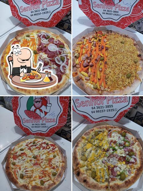 No Senhor Pizza, você pode degustar pizza