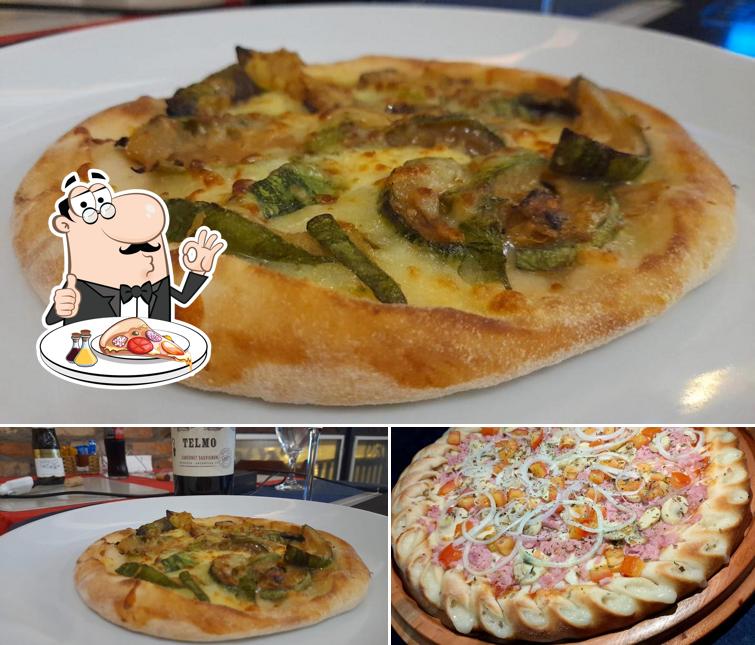 Consiga diversos tipos de pizza