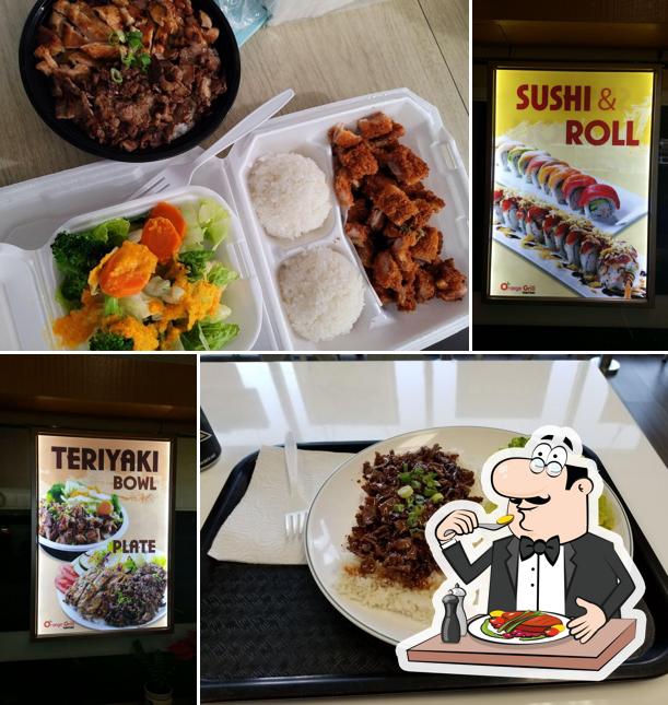 Orange Grill Teriyaki House in Long Beach Restaurant menu and reviews